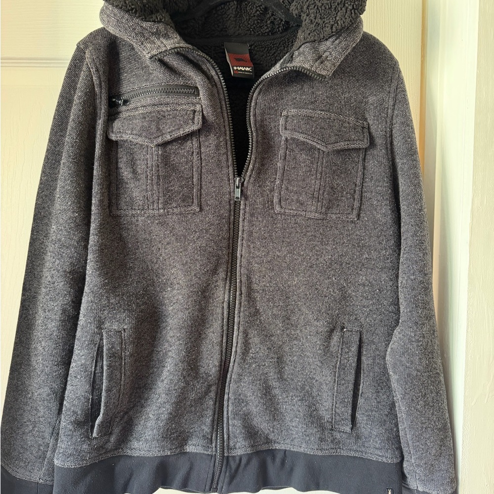 Tony Hawk Dark Gray Zip-Up Sweater